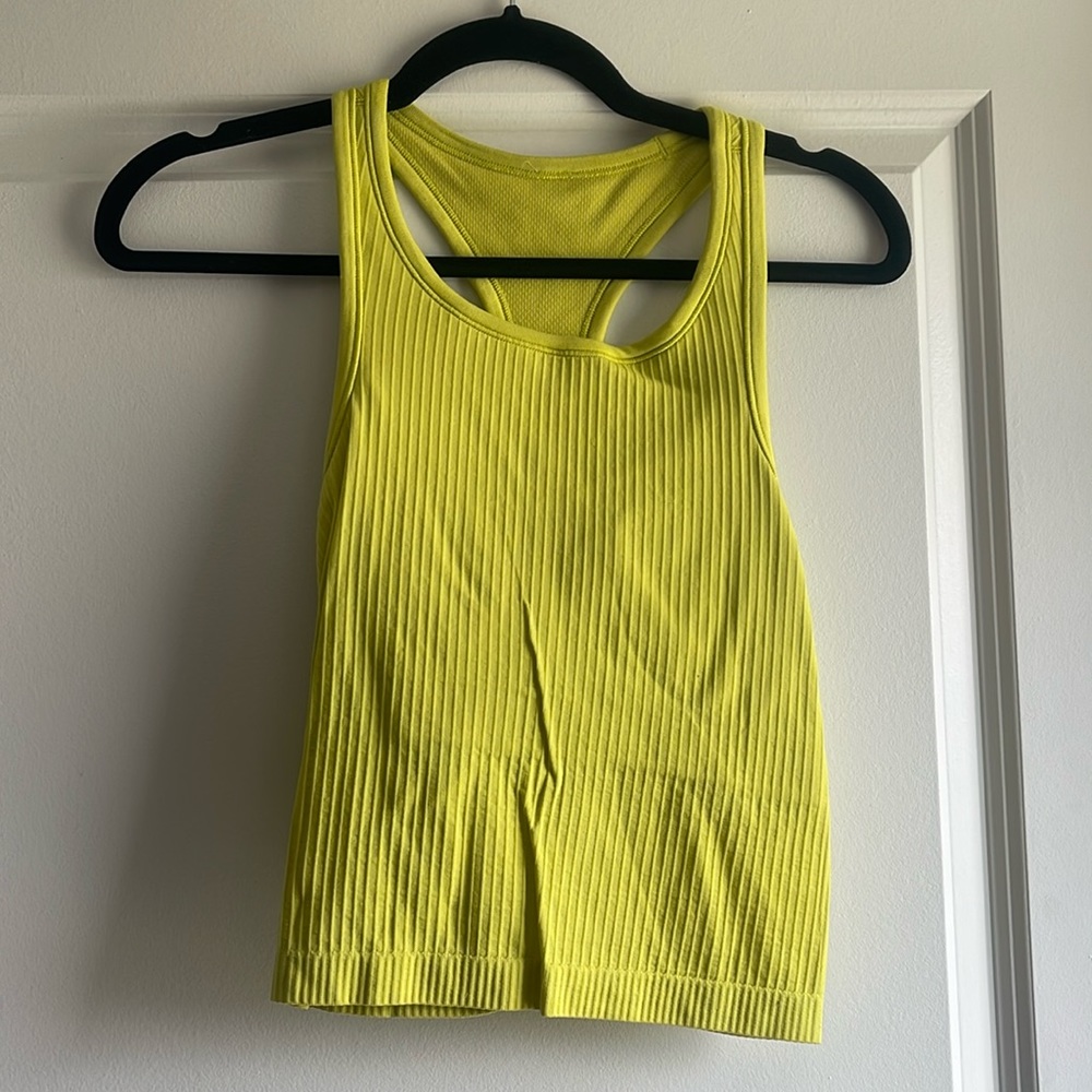 Lululemon Ebb To Street Racerback Crop Tank
